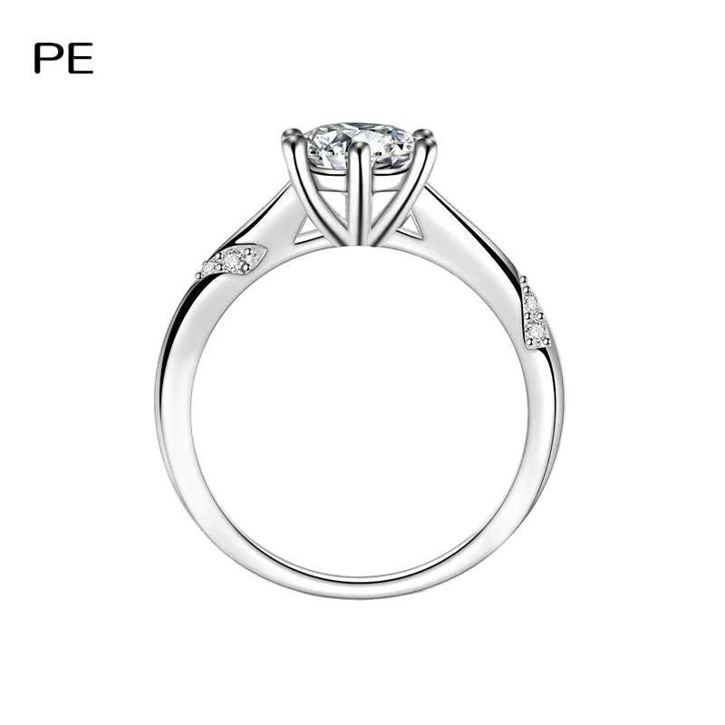 The Delicate Vine Moissanite Ring
