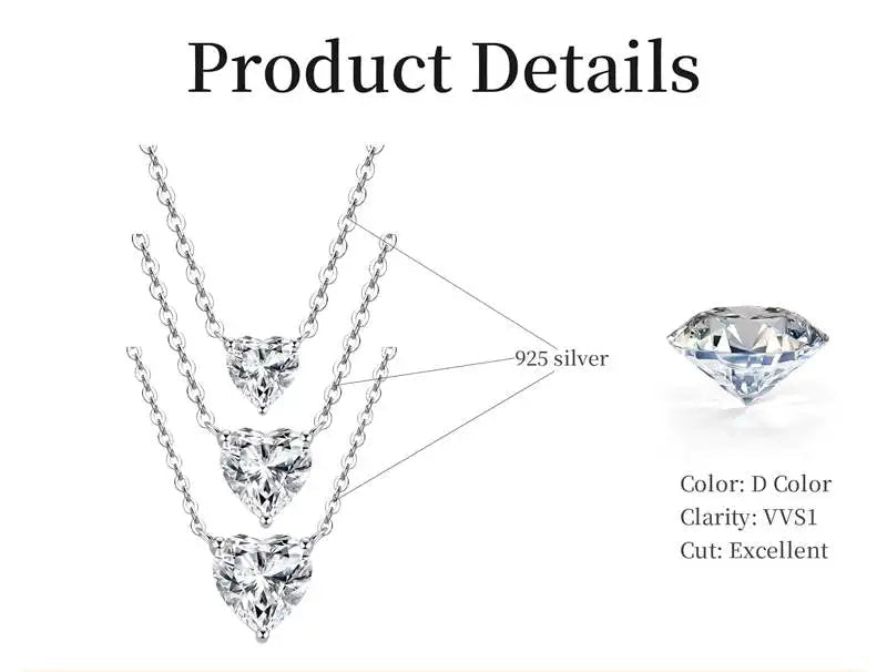 The Solitaire Heart Necklace