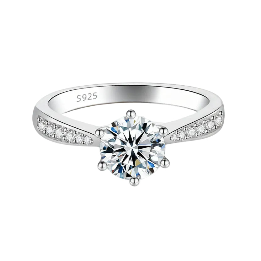 Helena Moissanite Ring 1ct