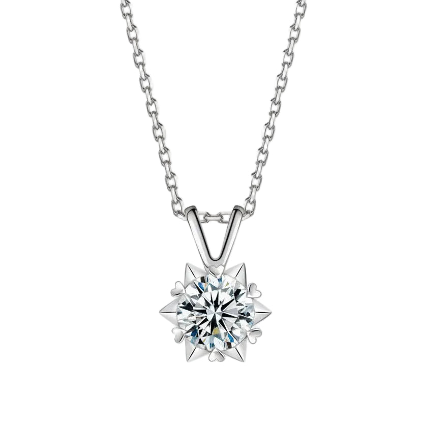 The Celestial Star Moissanite Necklace