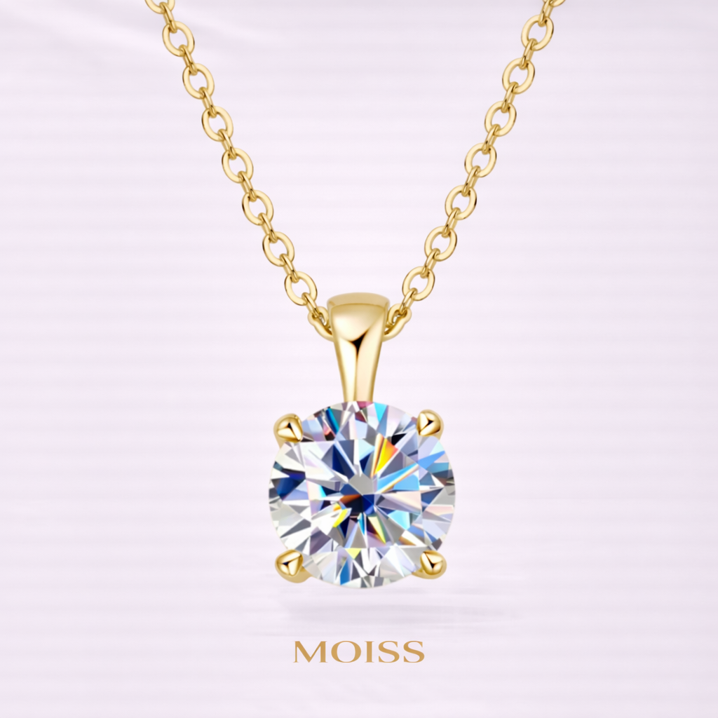 Selene Radiance Moissanite Necklace