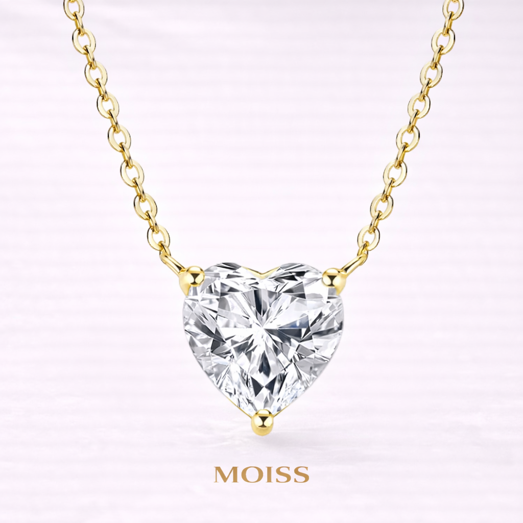 The Solitaire Heart Necklace