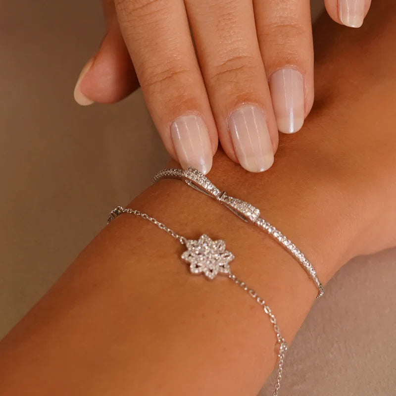 Moissanite Bracelets — Refined Sparkle, Luxury Detailing