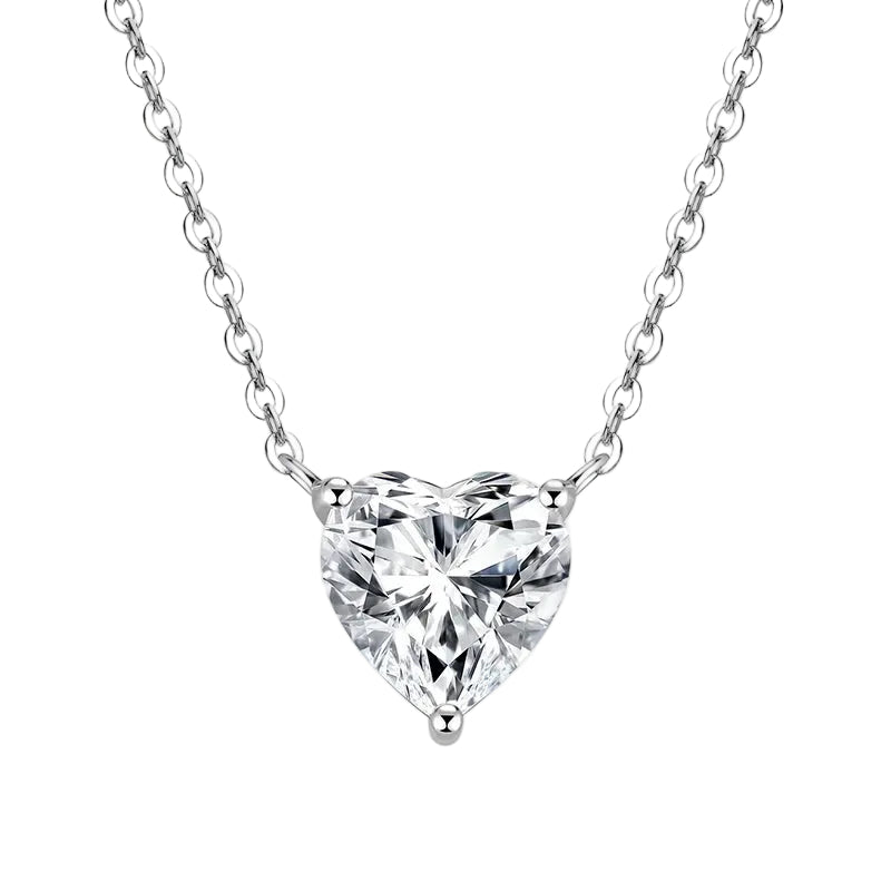 The Solitaire Heart Necklace