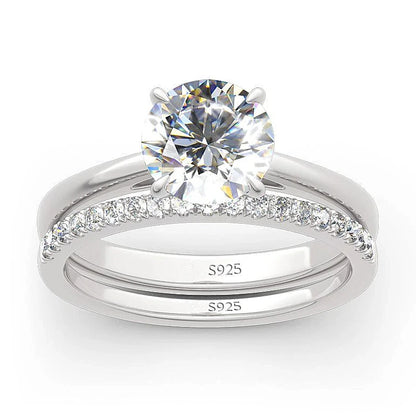 The Classic Solitaire Ring Set