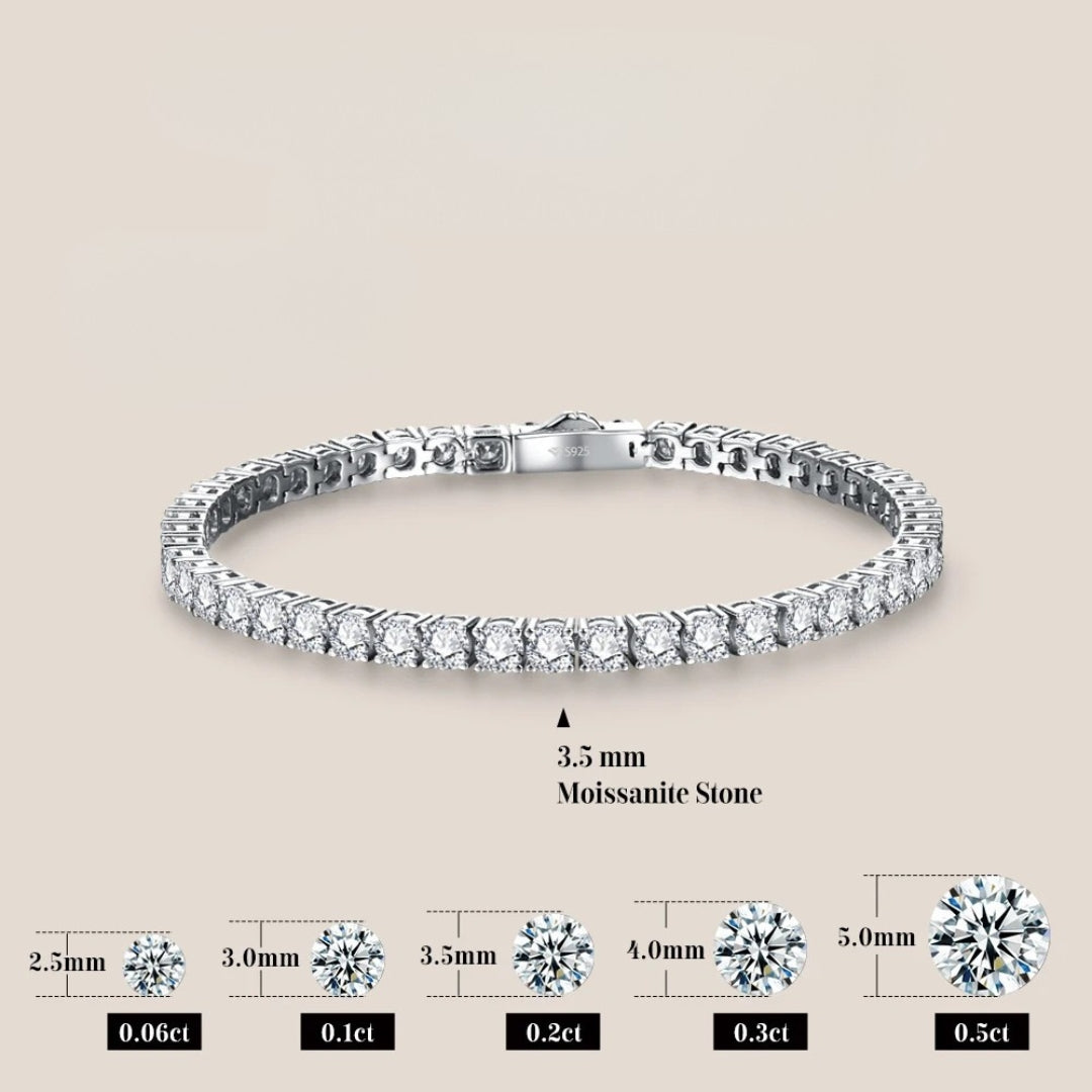 Alessia Moissanite Tennis Bracelet