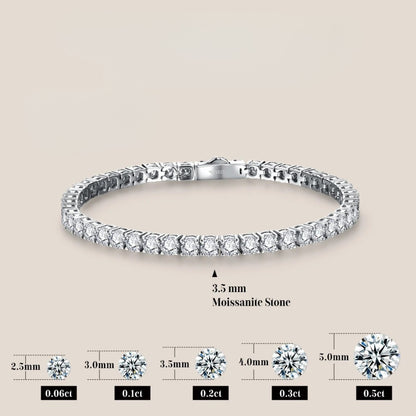 Alessia Moissanite Tennis Bracelet