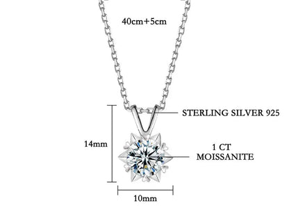 The Celestial Star Moissanite Necklace