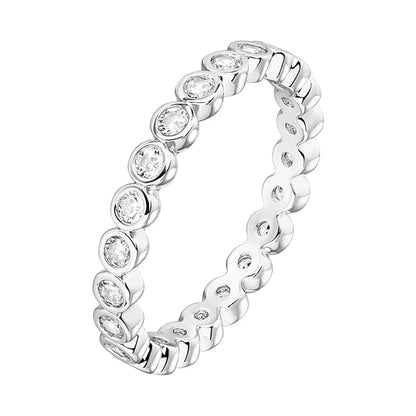 The Essential Eternity Moissanite Band