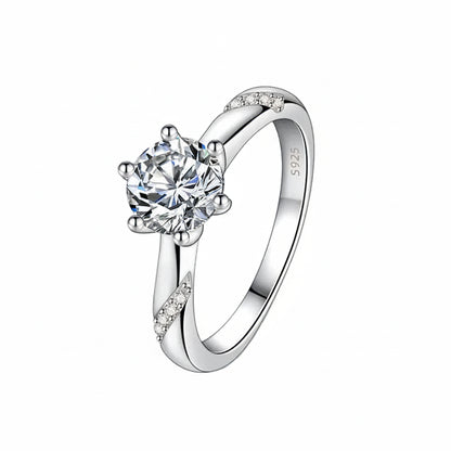 The Delicate Vine Moissanite Ring