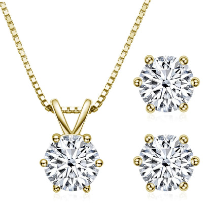 Aurora Moissanite Jewelry Set