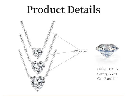 The Solitaire Heart Necklace