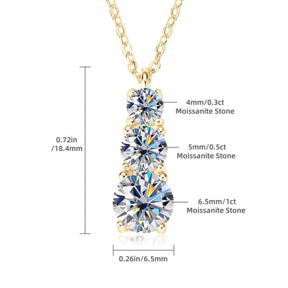 Amélie Trinity Necklace