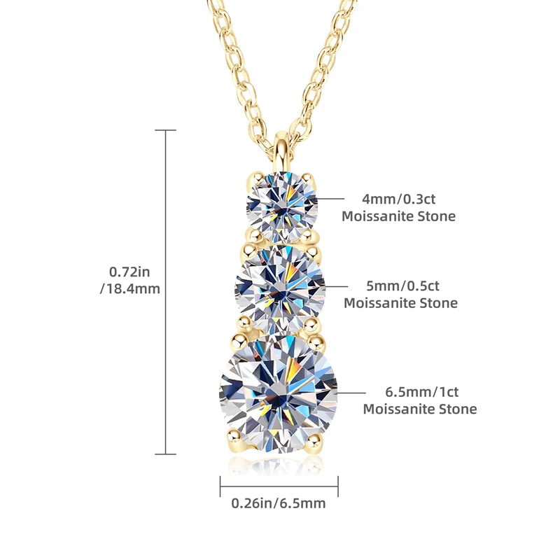 Amélie Trinity Necklace