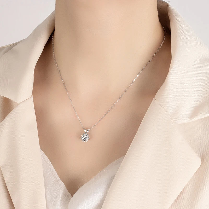 The Celestial Star Moissanite Necklace