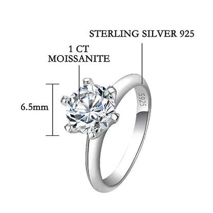 Isabella Solitaire Ring 1 CT