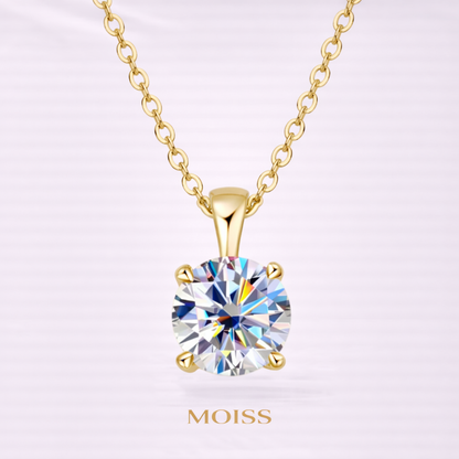 Selene Radiance Moissanite Necklace