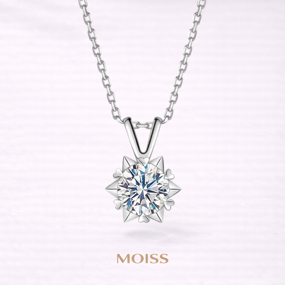 The Celestial Star Moissanite Necklace